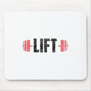 Mousepad Levantamento de peso Academia de musculação Treino