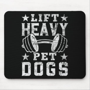 Mousepad Levante Cachorros Pesados Ginásio Para Levantadore