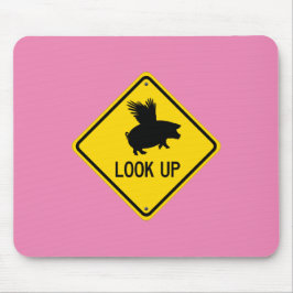 Mousepad Levante Os Olhos Para Os Porcos Pode Voar Para A P