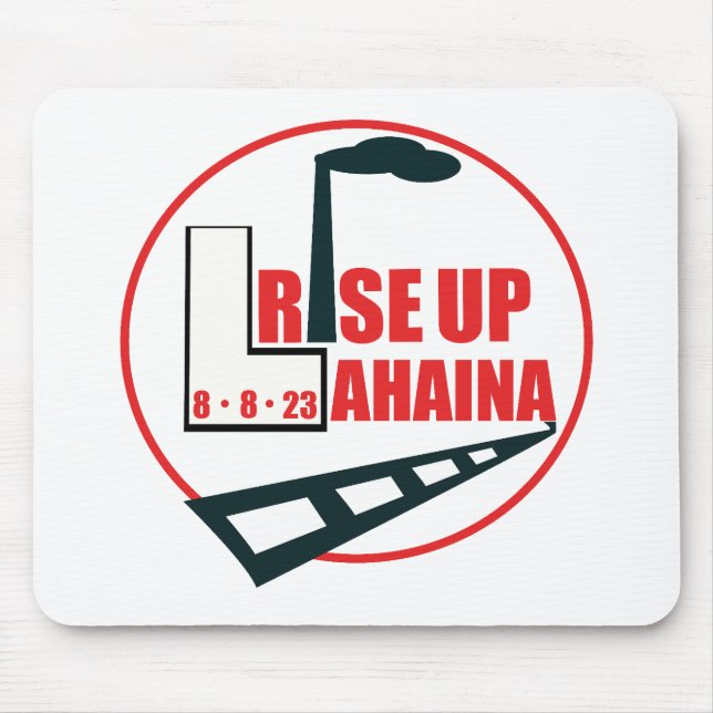 Mousepad Levante-se Lahaina Iconic (Frente)
