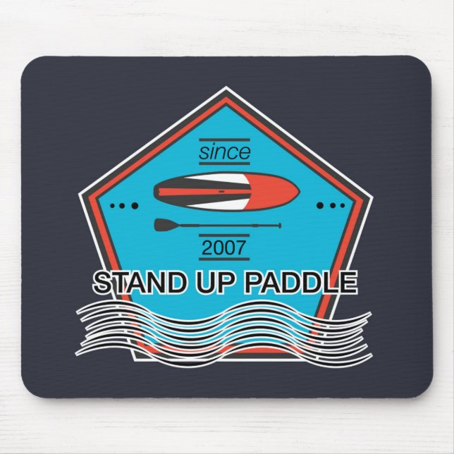 Mousepad Levante-se o poster da pá (Frente)