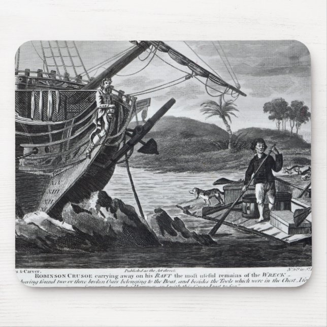 Mousepad Levar de Robinson Crusoe (Frente)