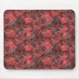 Mousepad Leve alivio de textura embalada com cera vermelha