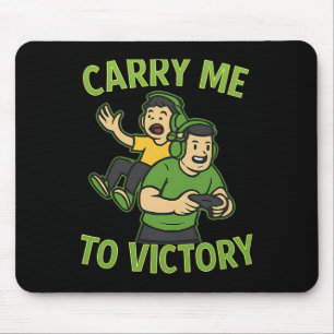 Mousepad Leve-me à Vitória Gamer Esports Design Gráfico 1