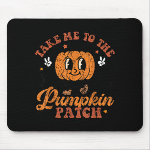 Mousepad Leve-me Para O Viveiro De Abóboras Outono Infantil