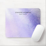 Mousepad Leve-Roxo Salão-Brilhante Moderno<br><div class="desc">Moderno, roxo claro, brilhante, design de salão. Edite seu produto em alguns minutos adicionando seus dados. Você pode alterar a fonte/cor/posição por "mais personalização".</div>