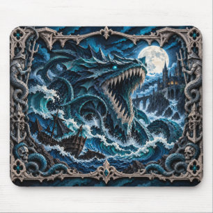 Mousepad Leviatã, Monstro de Corte de Papel