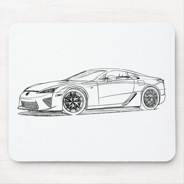 Mousepad Lex LFA (Frente)