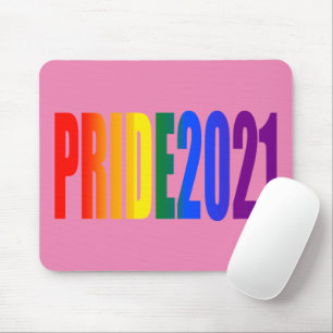Mousepad LGBT Orgulho gay 2021 Sinalizador arco-íris LGBT