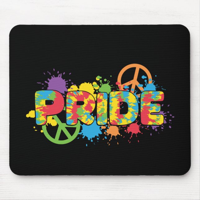 Mousepad LGBTQ - Orgulho - Placas de Tinta para Cores Arco- (Frente)