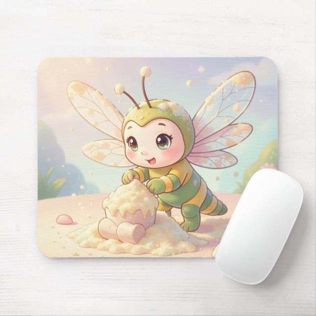 Mousepad Libelle – Sternennektar der stillen Nacht (Com mouse)