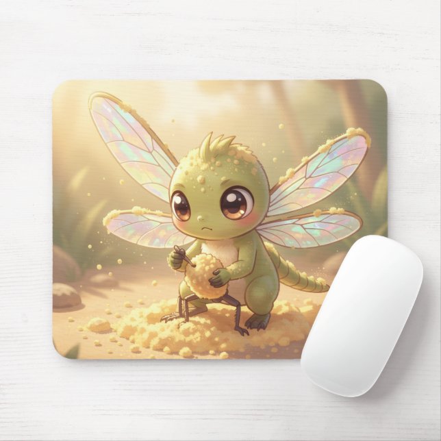 Mousepad Libelle – Sternennektar der stillen Nacht.1 (Com mouse)
