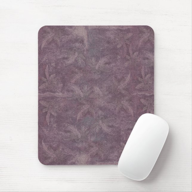 Mousepad Libélula Dança Ameixa Vintage (Com mouse)