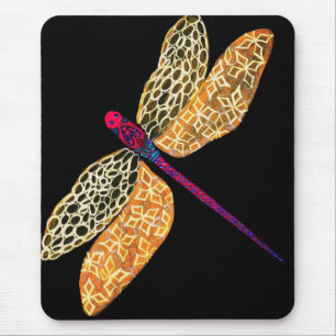 Mousepad Libélula dourada