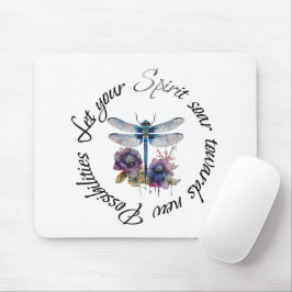 Mousepad Libélula - espírito de novas possibilidades