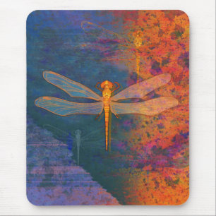 Mousepad Libélula flamejante