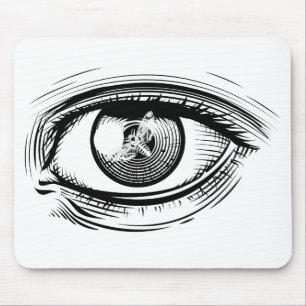 Mousepad libélula ocular