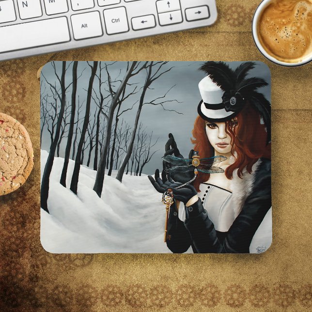 Mousepad Libélula Steampunk Vitoriana (Criador carregado)