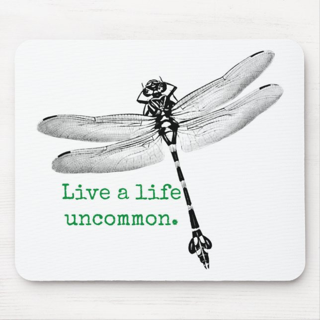 Mousepad Libélula Vida Incomum (Frente)