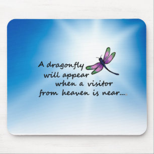 Mousepad Libélula, visitante do céu