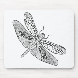 Mousepad Libélula Zendoodle