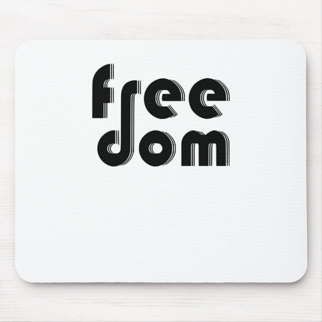 Mousepad liberdade (Frente)