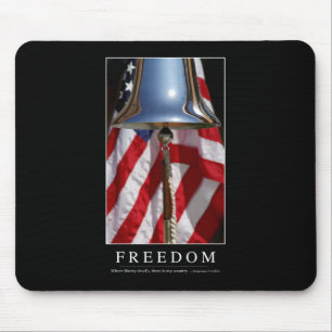 Mousepad Liberdade: Citações inspiradas 1