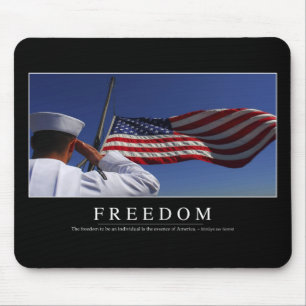 Mousepad Liberdade: Citações inspiradas 2