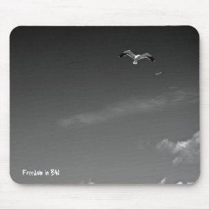 Mousepad Liberdade em BW