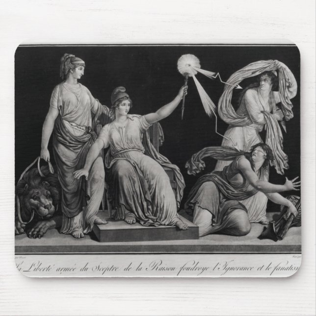 Mousepad Liberdade, golpeando abaixo da ignorância e do (Frente)