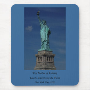 Mousepad Liberdade iluminando o mundo - Estátua da Liberdad