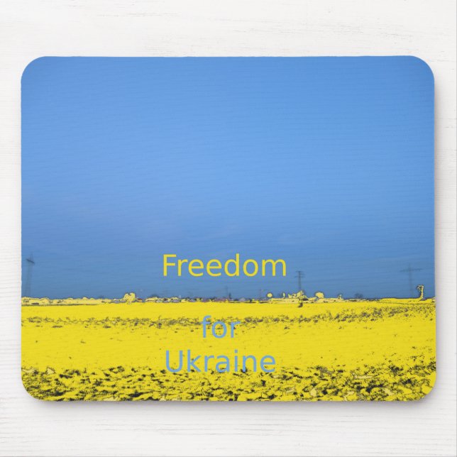 Mousepad Liberdade para a Ucrânia (Frente)