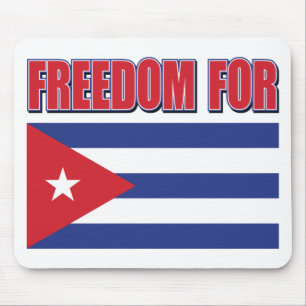 Mousepad Liberdade Para Cuba Bandeira Cubana