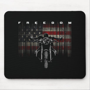 Mousepad Liberdade para motocicleta americana