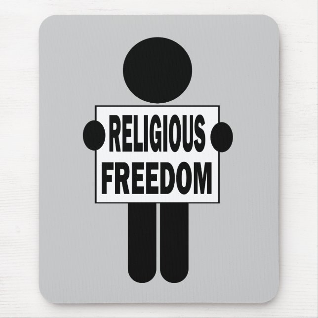 Mousepad Liberdade religiosa (Frente)