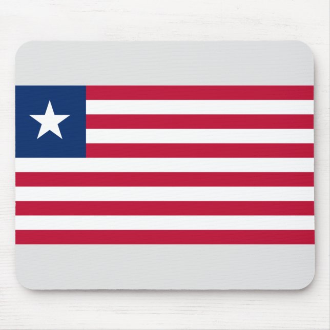Mousepad Liberian Flag (Liberia) (Frente)