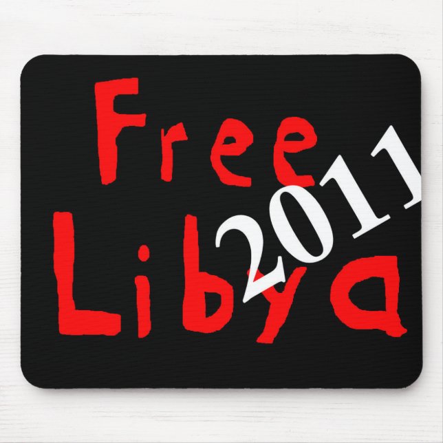 Mousepad líbia livre 2011 (Frente)