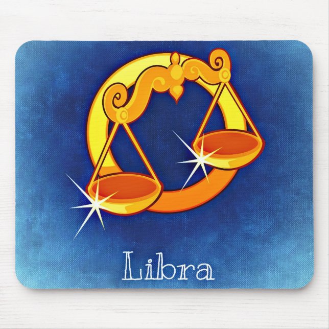 Mousepad Libra, Bilancia (Frente)