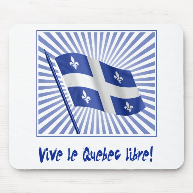 Mousepad Libre de Vive le Québec! (Frente)