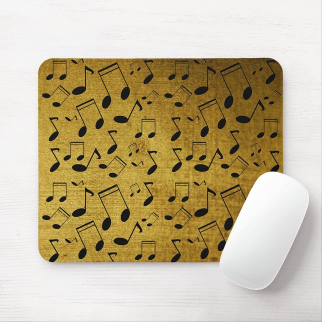 Mousepad lição de música,notas (Com mouse)