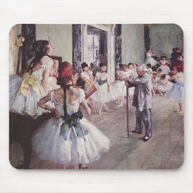 Mousepad Lição do balé de Edgar Degas (Frente)
