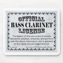 Licença Bass Clarinet