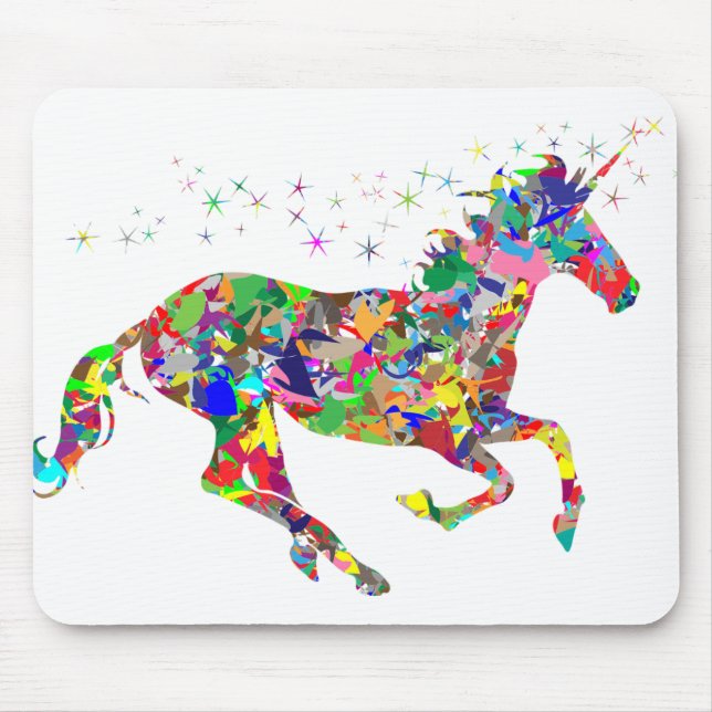 Mousepad Licorne Rainbow (Frente)