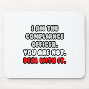 Mousepad Lidar Com Isso... Funcionário de conformidade engr
