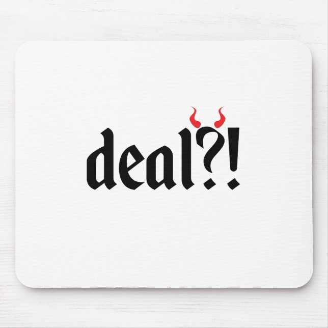 Mousepad lidar com o diabo (Frente)