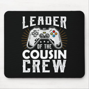 Mousepad Líder Da Tripulação Prima Crianças Camisa Jogo Co