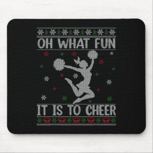 Mousepad Liderança de Torcida Engraçado Oh Que Diversão É T