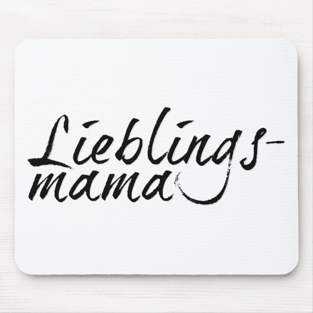 Mousepad Lieblingsmama (Frente)