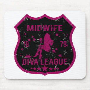 Mousepad Liga da diva da parteira