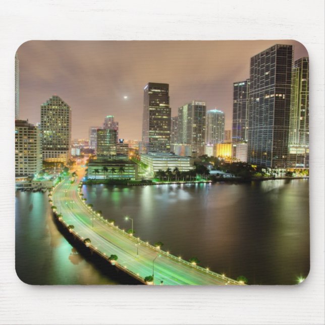 Mousepad Ligações da ponte através da via navegável a Miami (Frente)